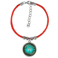 Браслет из красного шнура, Спаси и Сохрани C1001047