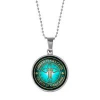 Кулон, цвет серебро, с цепочкой, Спаси и Сохрани C1001053