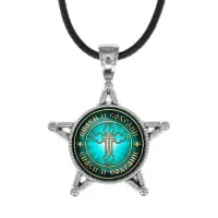 Звезда-кулон, металл, Спаси и Сохрани C1001064