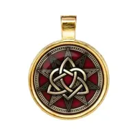 Амулет Трикветр и сердце ALE281