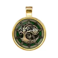 Амулет Дерево жизни и пентаграмма ALE282