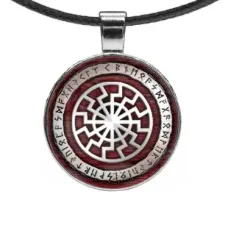 Амулет Черное солнце ALE476