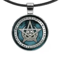 Амулет Лунный пентакль ALE481