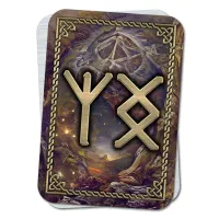 Магическая карта-амулет Процветание и защита YAN444