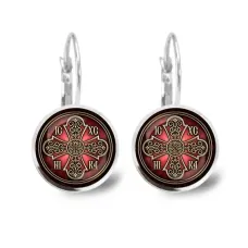 Серьги металлические, Иисус Победитель C1002038