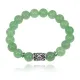 Браслет с руной Гебо и нат.камнем Нефрит BSRM-08-13