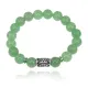 Браслет с руной Турисаз и нат.камнем Нефрит BSRM-09-13
