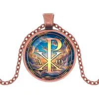 Кулон, цвет медь, с цепочкой, Хризма C1004030
