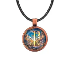 Кулон, цвет медь, со шнурком, Хризма C1004031