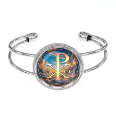 Браслет металлический, цвет серебро, Хризма C1004034