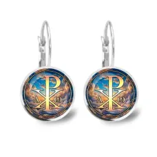 Серьги металлические, Хризма C1004038