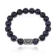 Браслет с руной Кеназ и синт.камнем Синий авантюрин BSRM-19-02