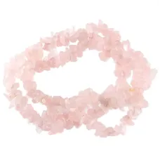 Бусы Розовый кварц, длина 800мм BUS039-3
