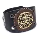 Кожаный браслет с пряжкой, 220х55мм BS391