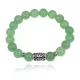 Браслет с руной Ансуз и нат. камнем Нефрит BSRM-24-13