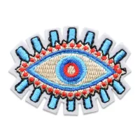 Нашивка Глаз, 55х40мм NS016