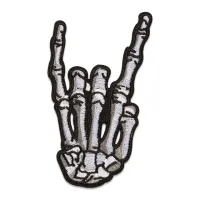 Нашивка Рука скелета, 120х55 NS033