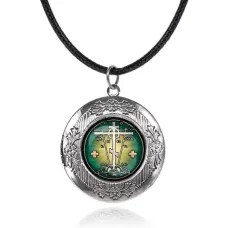 Арома-кулон металлический, Крест Голгофа C1007063