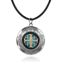 Арома-кулон металлический, Крест Иерусалимский C1008063