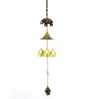 Подвеска музыка ветра Слон, 42 см MV004