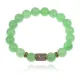 Браслет со славянской руной Леля и нат.камнем Нефрит BSRK-12-13