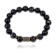 Браслет со славянской руной Исток и нат.камнем Черный агат BSRK-18-23