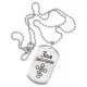 Именной жетон на цепочке Зоя ACZ2-854
