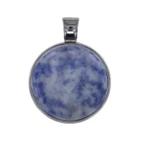 Амулет с камнем Содалит ALE1502