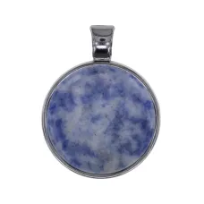 Амулет с камнем Содалит ALE1502