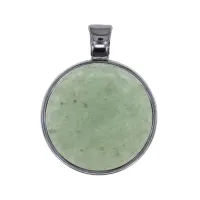 Амулет с камнем Нефрит ALE1506