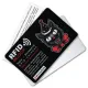 Защитная RFID-карта Кот, металл RF024