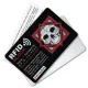 Защитная RFID-карта Череп, металл RF030
