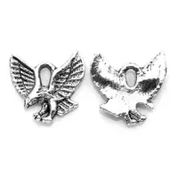 Подвеска для бижутерии Орел 13х13мм, цвет серебр. FP2024