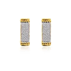 Серьги Прямоугольник, 10х5х10мм UD162