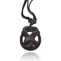 Амулет Орел на шнурке, 5х4см AP090