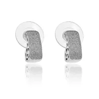 Серьги Вечерние, 10х5х10мм, цвет серебряный UD170-s