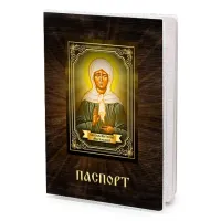 Обложка для паспорта Матрона Московская MOB-1084