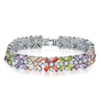 Браслет с посеребрением 190х11мм 1A0005