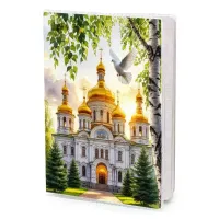 Обложка для паспорта Православный храм MOB-1122