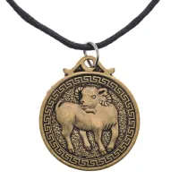 Амулет Восточный гороскоп - Год Козы AD-AM-009