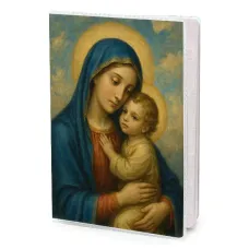 Обложка для паспорта Богородица и Иисус MOB-1143