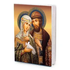 Обложка для паспорта Петр и Феврония MOB-1149