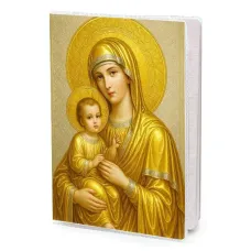 Обложка для паспорта Богородица с Иисусом MOB-1150