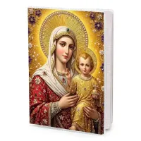 Обложка для паспорта Богородица с Иисусом MOB-1151