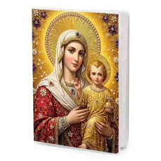 Обложка для паспорта Богородица с Иисусом MOB-1151