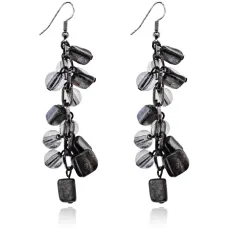 Серьги Гроздь, 85х20х10мм UD182