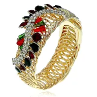 Браслет со стразами, безразмерный 1A0053