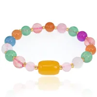 Браслет с натуральными и синтетическими камнями 1A0082