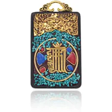 Непальский этнический амулет BJK196-06