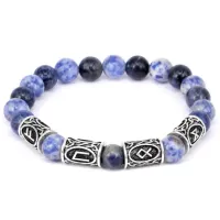 Рунический браслет Карьера и бизнес, 8мм BSR051